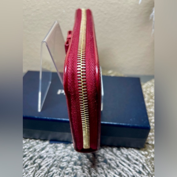 PRADA Portafoglio Lampo Vitello Phenix Long Zip Wallet - Picture 7 of 11